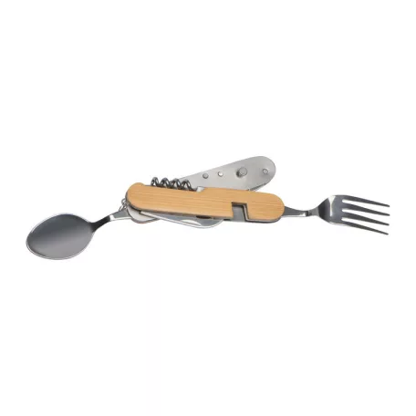 Multifunkcionális bicska szett kempinghez