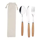 Evőeszköz készlet pamut tasakban
