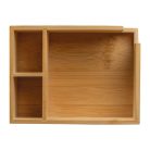 Bambusz evőeszköztartó kicsi méretben