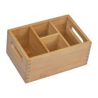 Bambusz evőeszköztartó nagy méretben