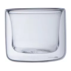 Duplafalú üvegpohár 50ml