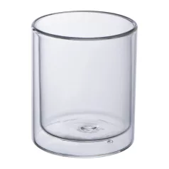 Duplafalú üvegpohár 200ml