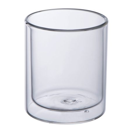 Duplafalú üvegpohár 200ml