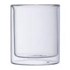 Duplafalú üvegpohár 200ml