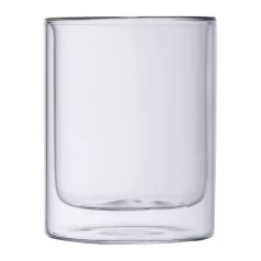 Duplafalú üvegpohár 330ml
