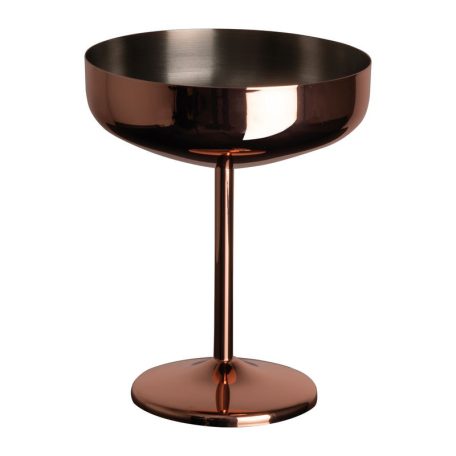 Martini pohár réz bevonattal, 300ml
