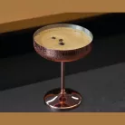 Martini pohár réz bevonattal, 300ml