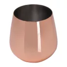 Réz bevonatú  fém pohár, 500ml