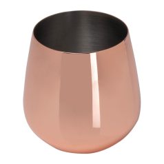 Réz bevonatú  fém pohár, 500ml