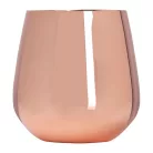 Réz bevonatú  fém pohár, 500ml