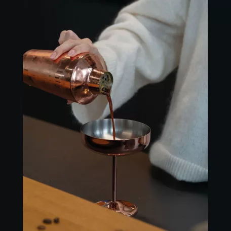 CrisMa koktél shaker réz bevonattal, 500ml