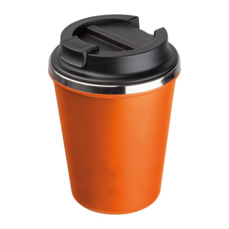 Duplafalú acél ivópohár, 350ml