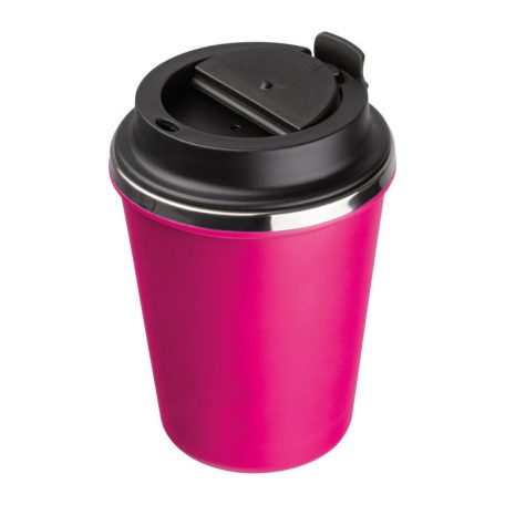 Duplafalú acél ivópohár, 350ml