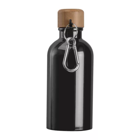 Rozsdamentes acél ivópalack karabinerrel, 400ml