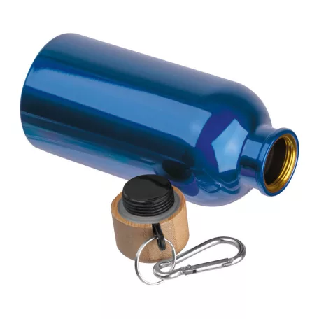 Rozsdamentes acél ivópalack karabinerrel, 400ml