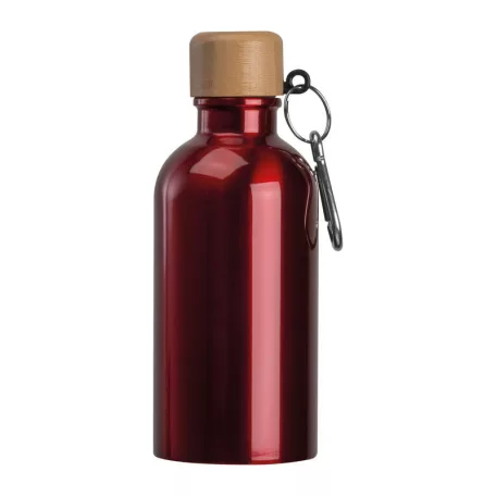 Rozsdamentes acél ivópalack karabinerrel, 400ml