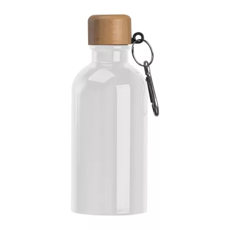 Rozsdamentes acél ivópalack karabinerrel, 400ml