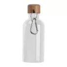 Rozsdamentes acél ivópalack karabinerrel, 400ml