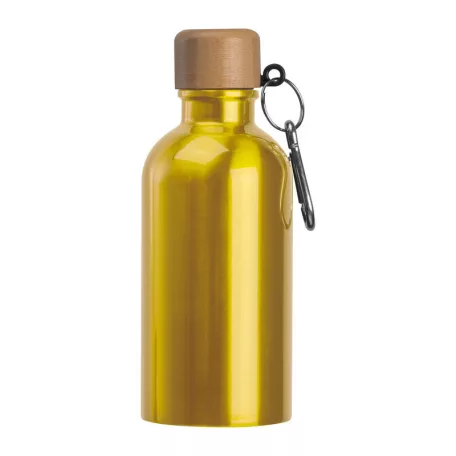 Rozsdamentes acél ivópalack karabinerrel, 400ml