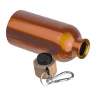 Rozsdamentes acél ivópalack karabinerrel, 400ml