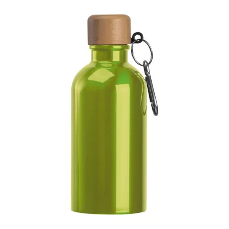 Rozsdamentes acél ivópalack karabinerrel, 400ml