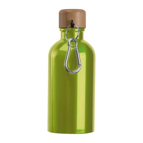 Rozsdamentes acél ivópalack karabinerrel, 400ml