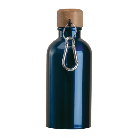 Rozsdamentes acél ivópalack karabinerrel, 400ml