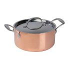 Indukciós főzőedény fedéllel