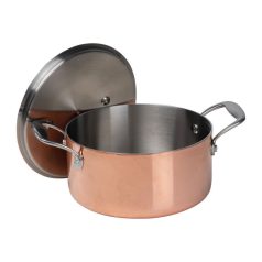 Indukciós főzőedény fedéllel