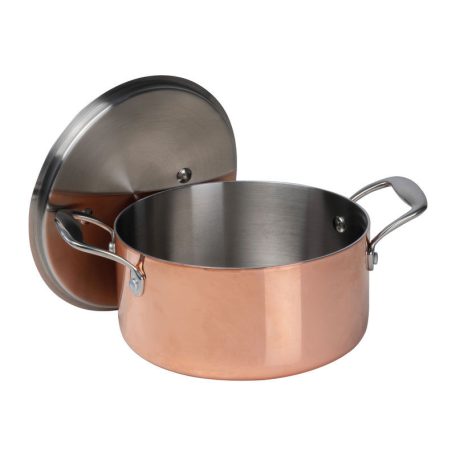 Indukciós főzőedény fedéllel