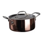 Indukciós főzőedény fedéllel