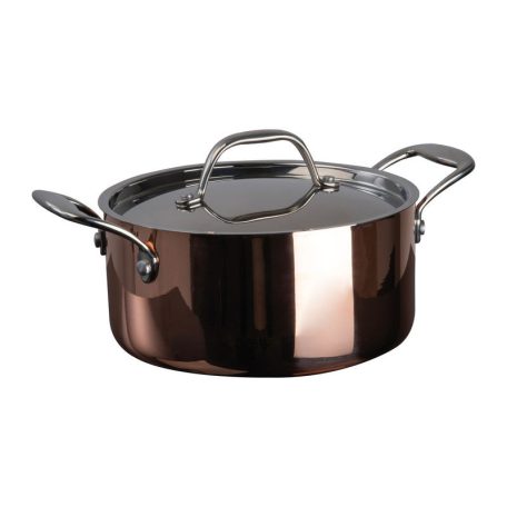 Indukciós főzőedény fedéllel