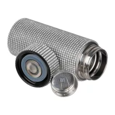 Kisméretű rozsdamentes acél ivópalack strasszkövek