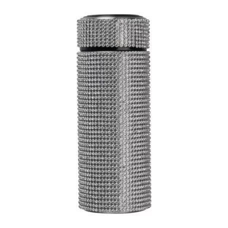 Kisméretű rozsdamentes acél ivópalack strasszkövek