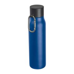 Vákuumszigetelt ivópalack karabinerrel, 600 ml