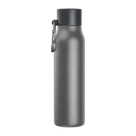 Vákuumszigetelt ivópalack karabinerrel, 600 ml