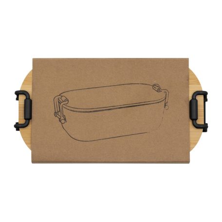 Ételhordó bambuszfedéllel , 750 ml