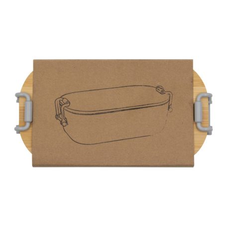 Ételhordó bambuszfedéllel , 750 ml