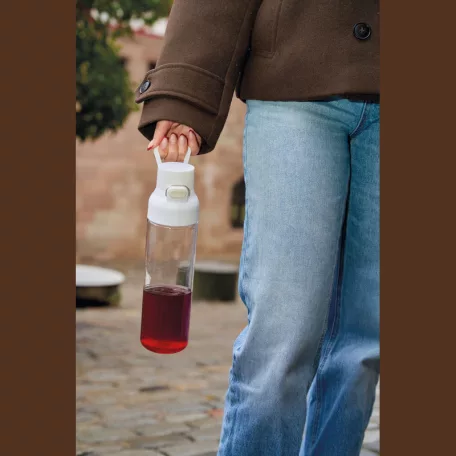 Átlátszó tritán ivópalack, 750 ml