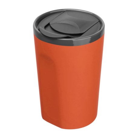 Gumírozott kerámia utazó pohár, 400 ml