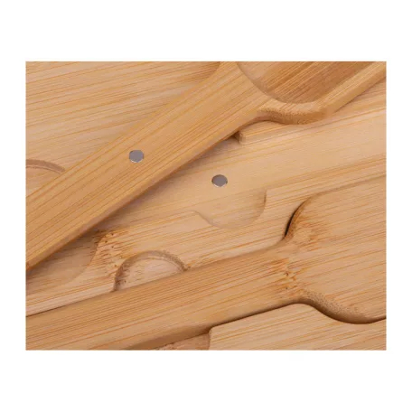 Salátástál bambusz fedéllel, 2000 ml