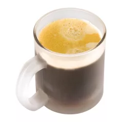 Homokfúvott bögre áttetsző, 300 ml