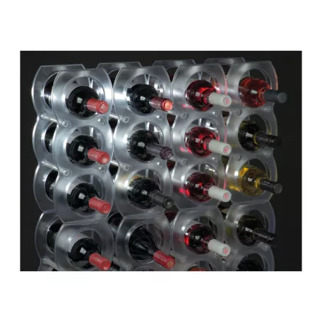 3 részes műanyag bortartó