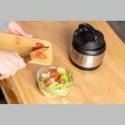 Ételhordó fogantyúval