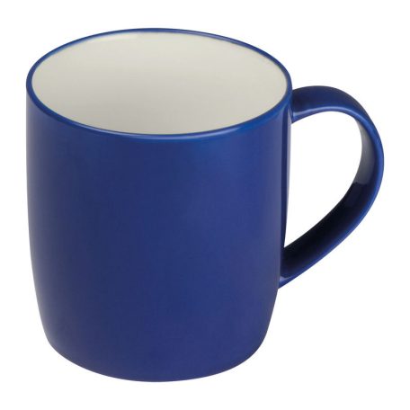 Porcelán bögre, színes külsővel, 300 ml