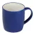 Porcelán bögre, színes külsővel, 300 ml