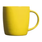 Porcelán bögre, színes külsővel, 300 ml