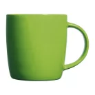 Porcelán bögre, színes külsővel, 300 ml