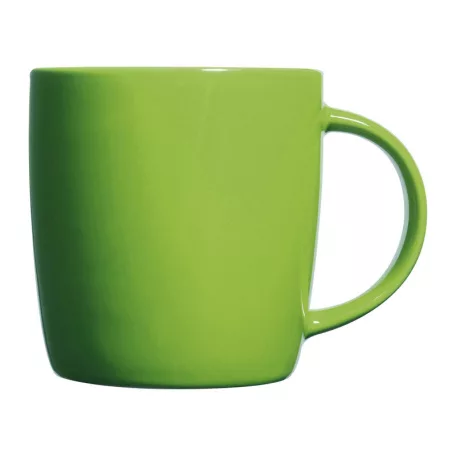 Porcelán bögre, színes külsővel, 300 ml