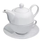 Teáskanna csészével, 400 ml + 200 ml